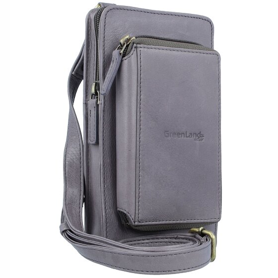 Greenland Nature Nature Bolsa suave para móvil Cartera cuero 11 cm