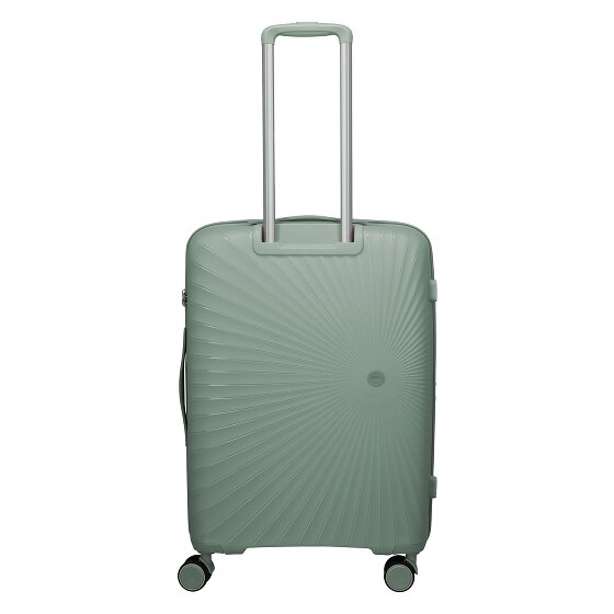 Travelite Tamaris x Travelite Voyaage 4 ruedas Carrito M 76 cm con pliegue de expansión