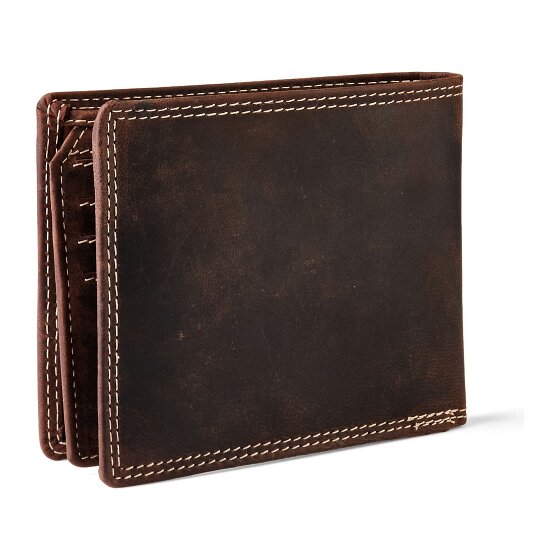 Jack Kinsky Baltimore 101 Cartera Protección RFID Piel 13 cm