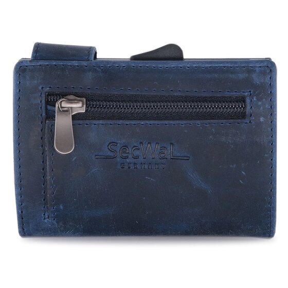 SecWal Funda para tarjetas de crédito Cartera RFID Piel 9 cm