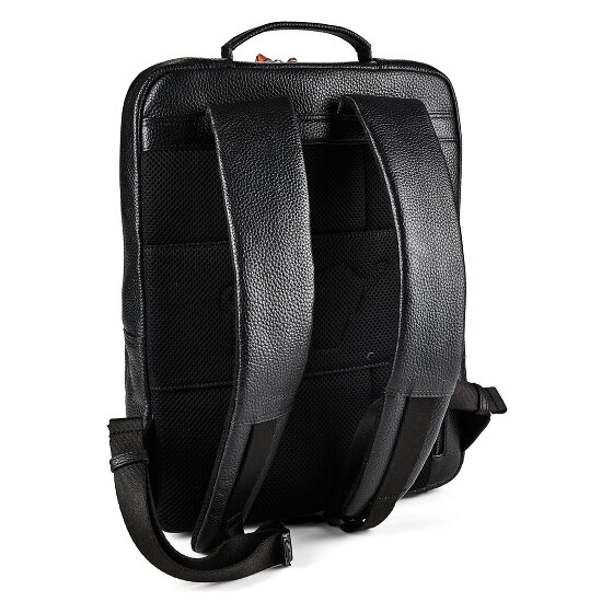 Braun Büffel Novara Mochila de negocios Piel natural 40 cm Compartimento para laptop