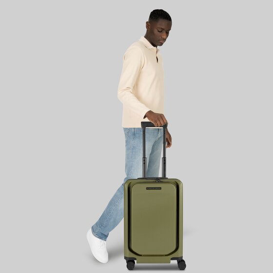 Porsche Design Voyager 3.0 4 ruedas Carro de la cabina S 55 cm Compartimento para el portátil con pliegue de expansión