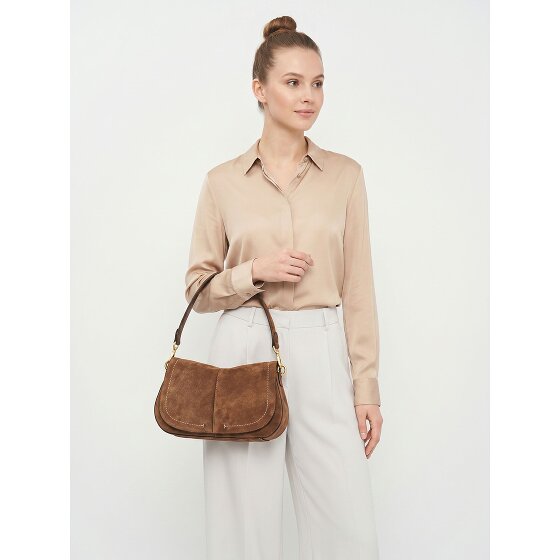 Gianni Chiarini Helena Round Bolsa de hombro Piel natural 28 cm