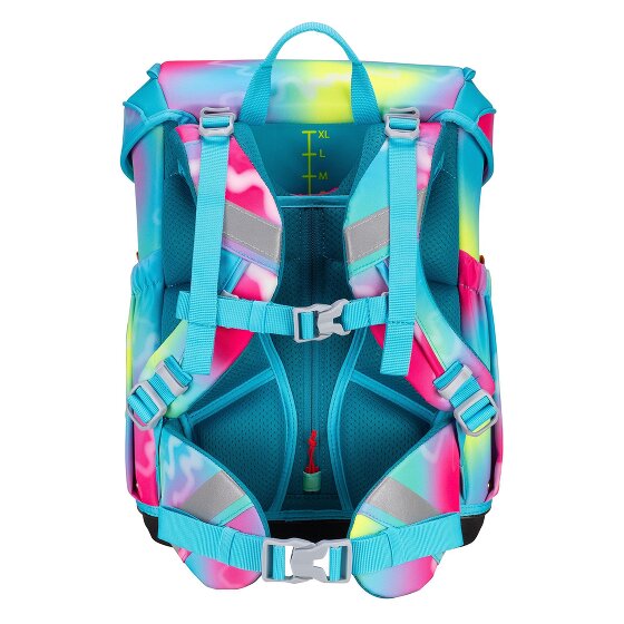 Scout Neo Exklusiv Safety Light Juego de mochilas escolares 5 piezas