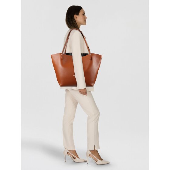 Patrizia Pepe Bolsa de compras Piel 30 cm