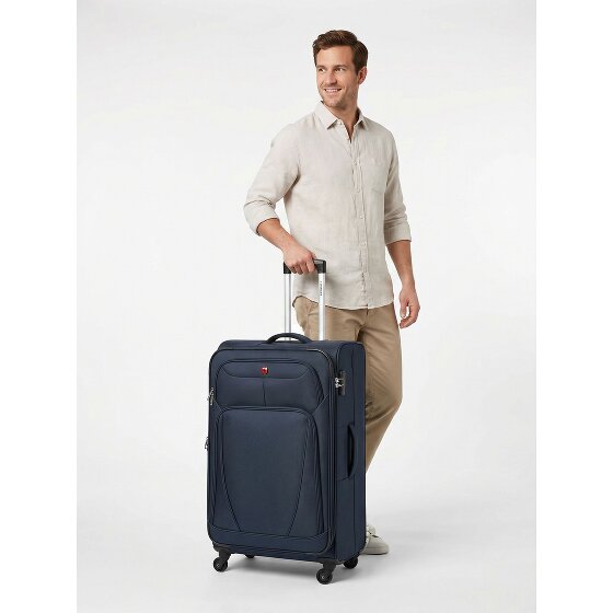 Wenger Beaumont 4 ruedas Carrito L 78 cm con pliegue de expansión
