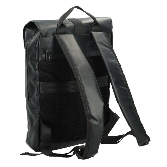 Greenburry Upcycled Tarpaulin Mochila de día 45 cm Compartimento para el portátil