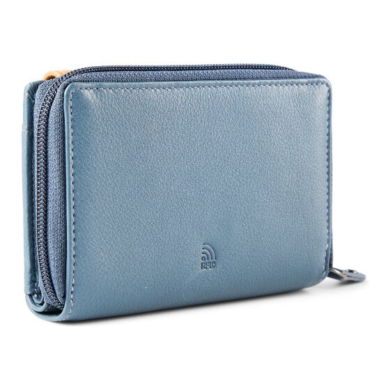 Greenburry Nappa Cartera Protección RFID Piel 14 cm