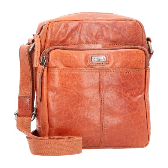 Spikes & Sparrow Bolso bandolera cuero 18 cm