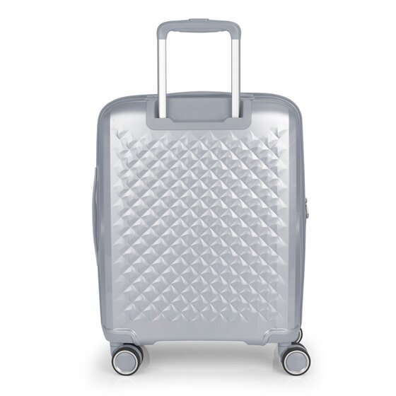 Gabol Queens 4 ruedas Juego de maletas 4 piezas con pliegue de expansión