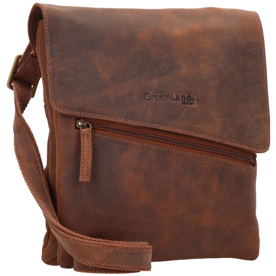 Greenland Nature Bolso de hombro Montenegro de cuero 23 cm