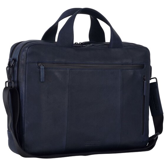 Leonhard Heyden Maletín de cuero Hague con compartimento para el portátil de 40 cm