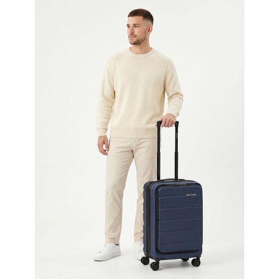 Franky Munich 4.0 4 ruedas Maletas de cabina 55 cm Compartimento para el portátil Con asa expansible