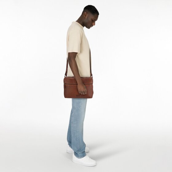 Jack Kinsky Porto Bolsa de hombro Piel 33 cm