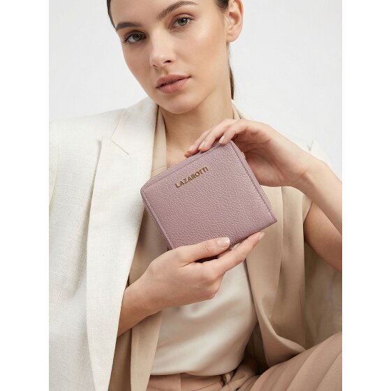 Lazarotti Billetero Bologna Piel Mediano con Cremallera 10 cm