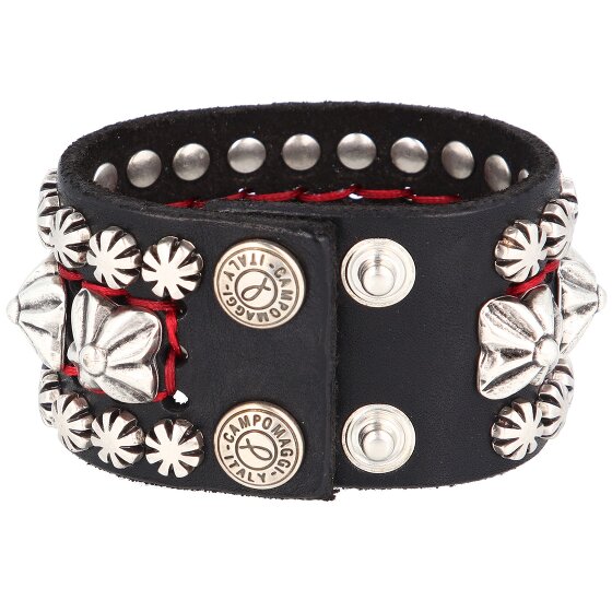 Campomaggi Pulsera de cuero de 20 cm