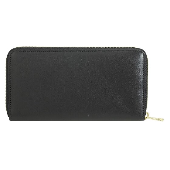DuDu Cartera de cuero de 19 cm