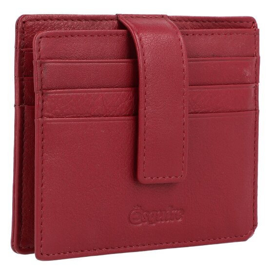 Esquire Estuche para tarjetas de crédito de napa Oslo de cuero RFID de 9,5 cm