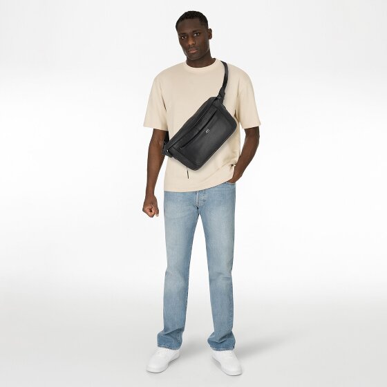 Piquadro Vibe Riñonera Piel 30 cm