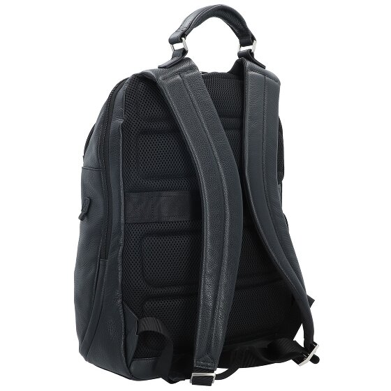 Piquadro Vibe Mochila de día Piel natural 42.5 cm Compartimento para laptop