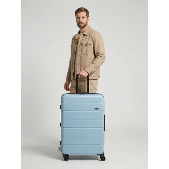 Saxoline Miami 4 ruedas Carrito L 75 cm con pliegue de expansión