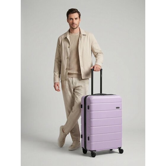 Saxoline Miami 4 ruedas Carrito L 75 cm con pliegue de expansión