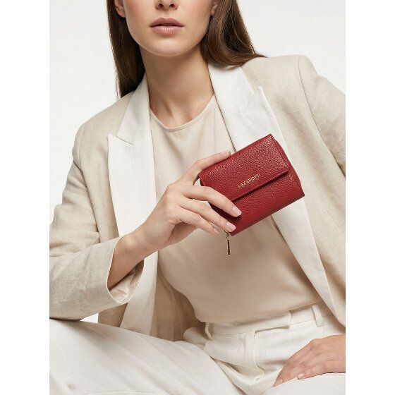 Lazarotti Billetero con cremallera de piel de Bolonia 12 cm