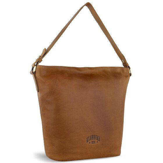 Klondike 1896 Rush Samanta Bolso de hombro de cuero 27 cm