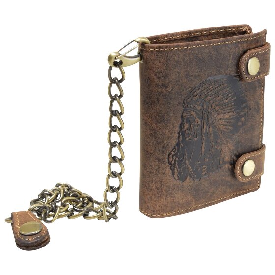 Greenburry Cartera Vintage Piel India 10 cm