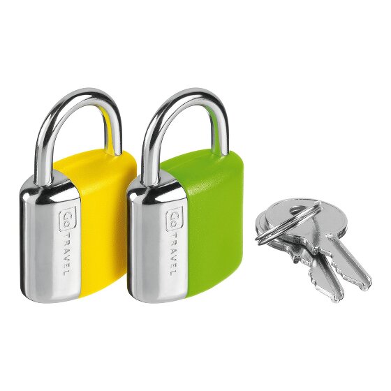 Go Travel Juego de candados para accesorios de equipaje 2 unid.