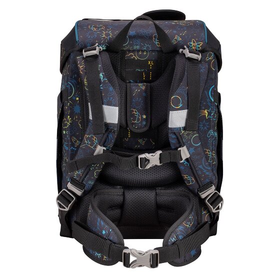 DerDieDas ErgoFlex Tiny LED Juego de mochilas escolares