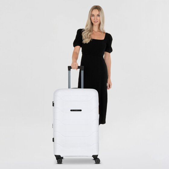 Polestream Strz by Asteroid 4 ruedas Carrito L 74 cm con pliegue de expansión