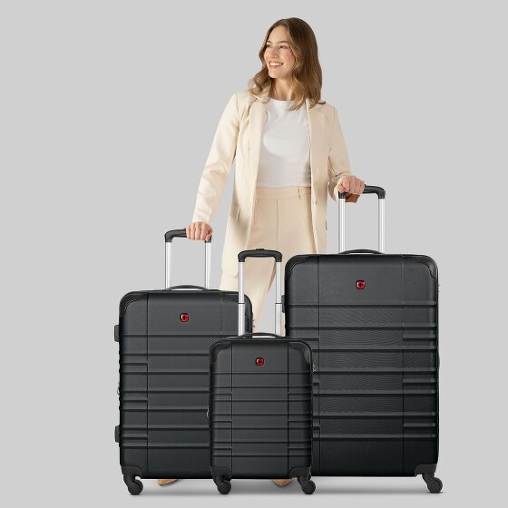 Wenger Amplar Evo 4 ruedas Set de maletas 3 piezas Con fuelle expandible
