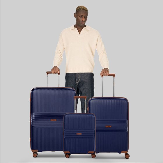 Farmhood Eco Edition 02 4 ruedas Juego de maletas 3 piezas con pliegue de expansión