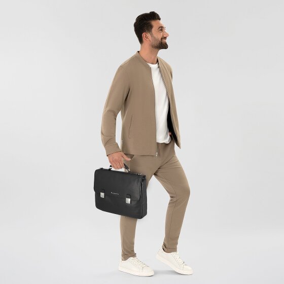 bugatti Valencia maletín RFID piel 40 cm compartimento para portátil