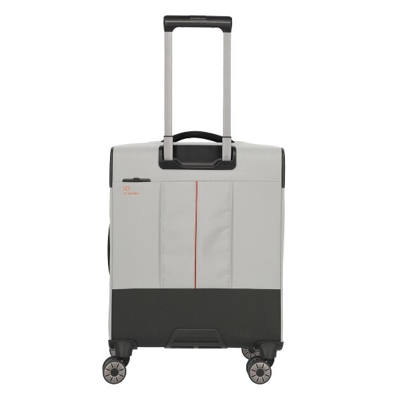 Travelite Crosslite 5.0 4 ruedas Carro de la cabina S 55 cm Compartimento para el portátil