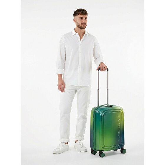 Mandarina Duck Logoduck + 4 ruedas Maletas de cabina 55 cm Con asa expansible
