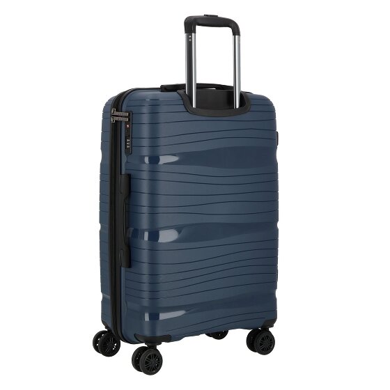 d&n Travel Line 4300 4 ruedas Juego de maletas 3 piezas