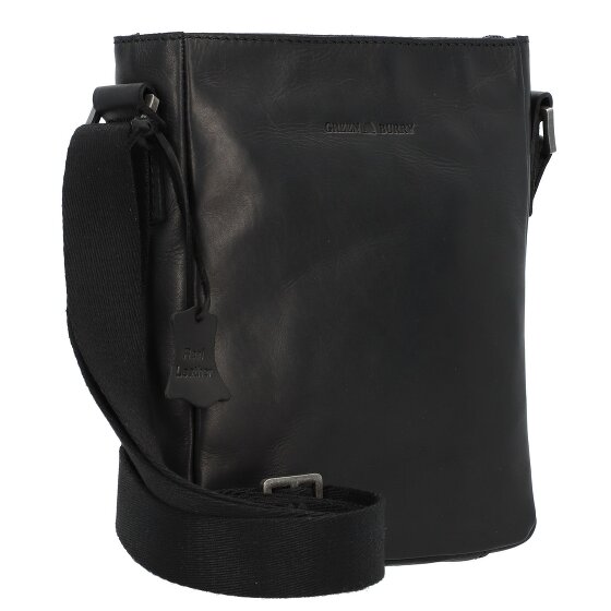 Greenburry Pure Black Bolsa de hombro Piel 17 cm