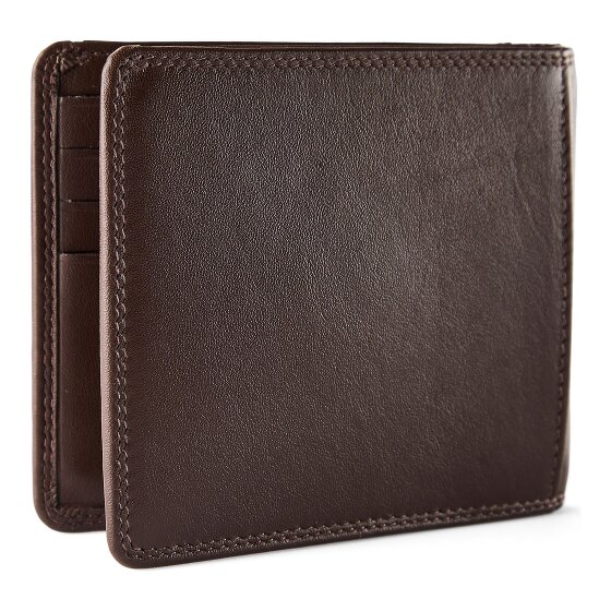 Braun Büffel Golf 3.0 Estuche para tarjetas de crédito Protección RFID Piel 9 cm