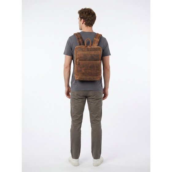 Greenburry Vintage Mochila de día Piel 42 cm Compartimento para el portátil