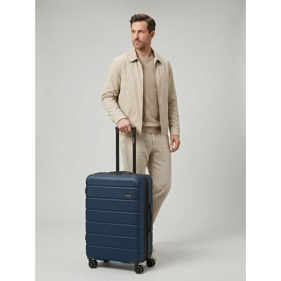 Saxoline Miami 4 ruedas Carrito M 65 cm con pliegue de expansión