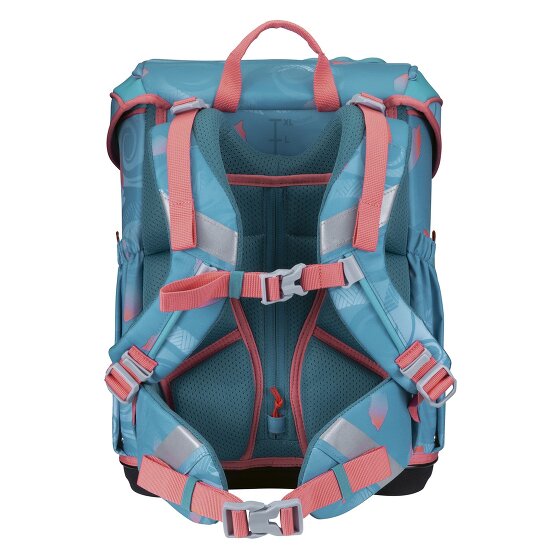 Scout Neo Exklusiv Safety Light Juego de mochilas escolares 5 piezas