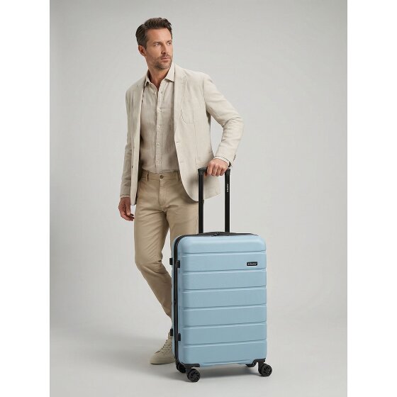 Saxoline Miami 4 ruedas Carrito M 65 cm con pliegue de expansión