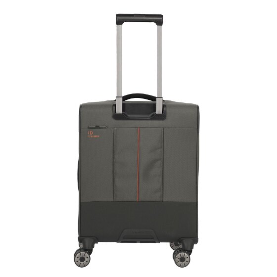 Travelite Crosslite 5.0 4 ruedas Carro de la cabina S 55 cm Compartimento para el portátil