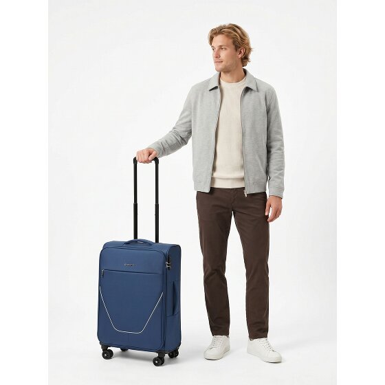 Stratic taska 4 ruedas Trolley M 65 cm Con asa expansible