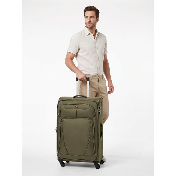 Wenger Beaumont 4 ruedas Carrito L 78 cm con pliegue de expansión