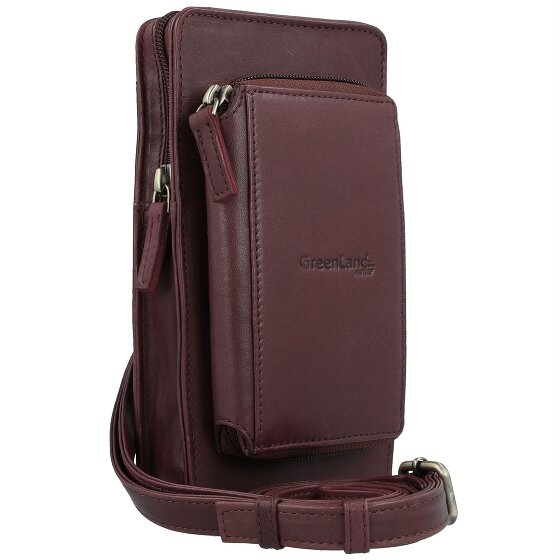 Greenland Nature Nature Bolsa suave para móvil Cartera cuero 11 cm