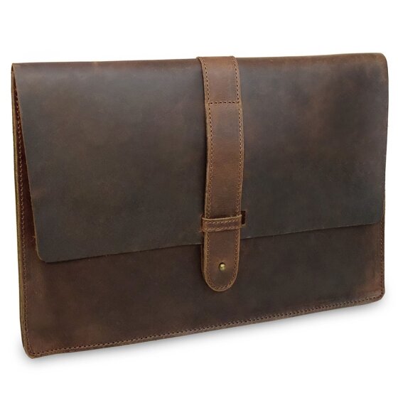 Buckle & Seam Funda Aspen de piel para portátil 20,5 cm