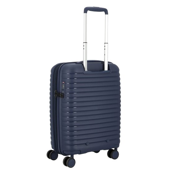 d&n Travel Line 4500 4 ruedas Carro de la cabina S 55 cm con pliegue de expansión